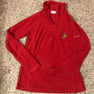 University of Louisville half zip